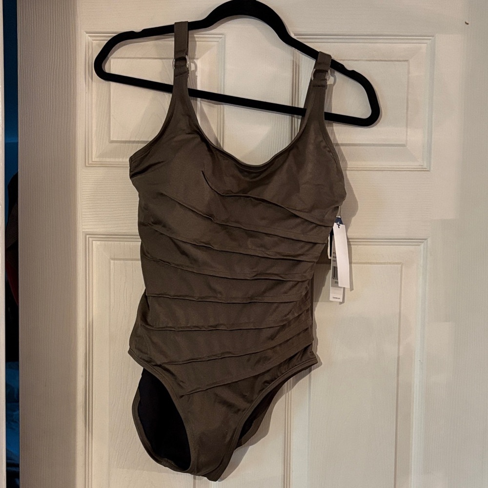 Calvin Klein One-Piece Swimsuit size 10 NWT